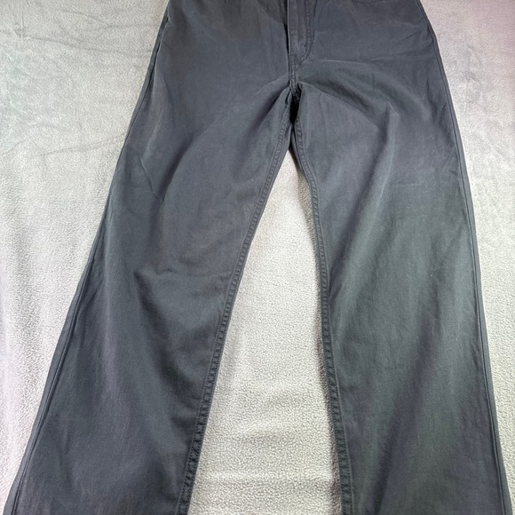 Levi's Women's High Waisted Mom Jeans Black Cotton Tapered Leg Size 31‎ x 30 NEW - Picture 1 of 8